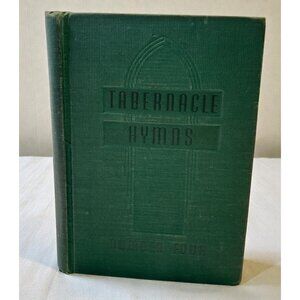 Vintage Hymnal Tabernacle Hymns Number Four 1945 Hardcover Religious Songs